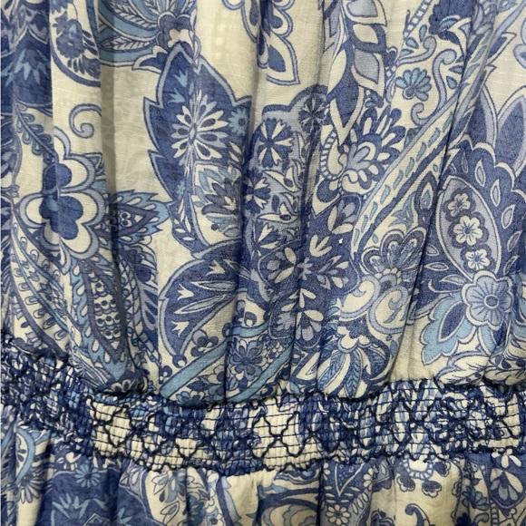 Indigo Rose size medium lined dress with layered sleeves NWT - Picture 5 of 6